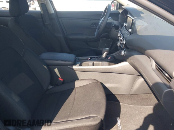 2025 Nissan Sentra S with VIN 3N1AB8BV7SY294790, listed as a IAAI auction lot 42218729 with 4,976 mi miles and . Bid and sale history available at DreamBid. Image 5.