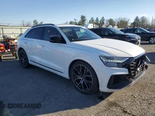2022 Audi SQ8 Prestige z VIN WA1CWBF16ND026457, wystawiony jako Copart lot #84327434 z przebiegiem 24 770 mil mil oraz Szkoda całkowita • Salvage title. Historia ofert i sprzedaży dostępna na DreamBid. Obrazek 4.