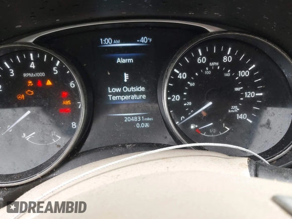 2015 Nissan Rogue SV with VIN KNMAT2MT2FP544690, listed as a IAAI auction lot 41554644 with 204,831 mi miles and . Bid and sale history available at carsss.com. Image 7.