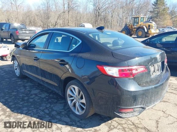 2017 Acura ILX with VIN 19UDE2F30HA009417, listed as a IAAI auction lot 41704288 with 1 mi miles. Bid and sale history available at carsss.com. Image 3.