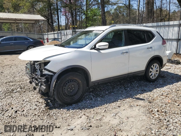2016 Nissan Rogue S with VIN KNMAT2MT7GP677625, listed as a Copart auction lot 49970505 with 90,249 mi miles and Salvage Title. Bid and sale history available at DreamBid. Image 1.