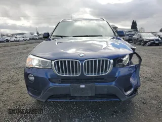 2017 BMW X3 xDrive28i with VIN 5UXWX9C55H0T00256, listed as a Copart auction lot 47207465 with 113,792 mi miles and Salvage Title. Bid and sale history available at DreamBid. Image 5.