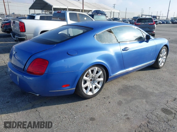 2004 Bentley Continental GT GT z VIN SCBCR63W74C022462, wystawiony jako IAAI lot #41586694 z przebiegiem 36 966 mil mil oraz . Historia ofert i sprzedaży dostępna na DreamBid. Obrazek 4.