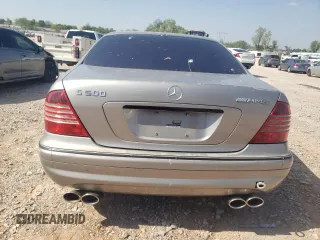 2006 Mercedes-Benz S 500 z VIN WDBNG75J36A480287, wystawiony jako Copart lot #53313745 z przebiegiem Nie podano mil oraz Czysty tytuł • Clean title. Historia ofert i sprzedaży dostępna na DreamBid. Obrazek 6.