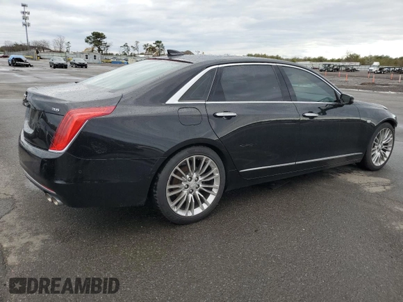 2016 Cadillac CT6 Luxury AWD with VIN 1G6KD5RSXGU150587, listed as a Copart auction lot 51260195 with 56,583 mi miles and Salvage Title. Bid and sale history available at carsss.com. Image 3.