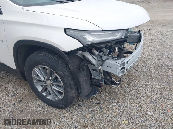2023 Chevrolet Traverse LT Cloth with VIN 1GNERGKW0PJ175592, listed as a IAAI auction lot 42531153 with 15,045 mi miles and . Bid and sale history available at DreamBid. Image 19.