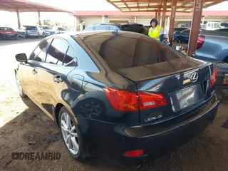 2007 Lexus IS with VIN JTHBK262X75028679, listed as a IAAI auction lot 41993539 with 302,325 mi miles. Bid and sale history available at carsss.com. Image 3.