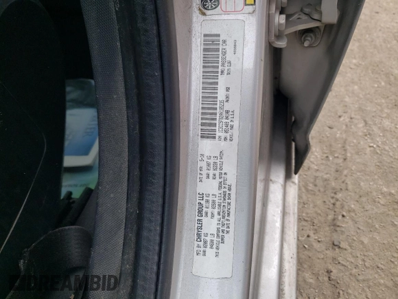 2010 Chrysler Sebring Limited with VIN 1C3CC5FB2AN185235, listed as a Copart auction lot 83231524 with 0 mi miles and Salvage Title. Bid and sale history available at carsss.com. Image 12.