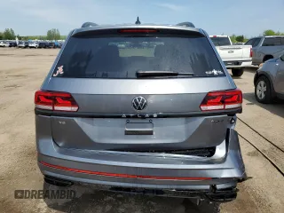 2023 Volkswagen Atlas SEL R-Line Black with VIN 1V2SR2CA3PC540190, listed as a Copart auction lot 58972075 with 63,733 mi miles and Clean title. Bid and sale history available at DreamBid. Image 6.