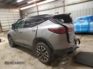 2024 Chevrolet Blazer RS z VIN 3GNKBKRS7RS160053, wystawiony jako Copart lot #43131605 z przebiegiem 18 443 mil mil oraz Szkoda całkowita • Salvage title. Historia ofert i sprzedaży dostępna na DreamBid. Obrazek 2.