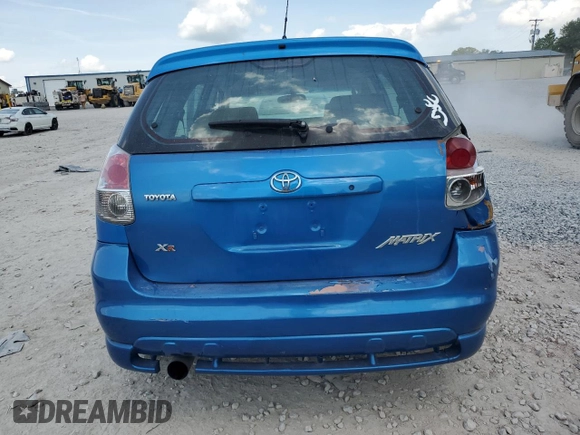 2008 Toyota Matrix STD with VIN 2T1KR30E18C709114, listed as a Copart auction lot 55038165 with 222,699 mi miles and Clean Title. Bid and sale history available at DreamBid. Image 6.