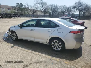 2025 Toyota Corolla LE z VIN 5YFB4MDE6SP261393, wystawiony jako Copart lot #54745915 z przebiegiem 7 080 mil mil oraz Nie do naprawy • Non repairable. Historia ofert i sprzedaży dostępna na DreamBid. Obrazek 2.