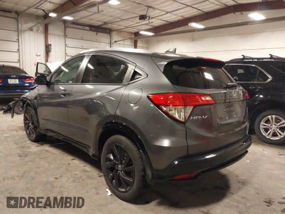 2022 Honda HR-V Sport with VIN 3CZRU6H15NM710876, listed as a IAAI auction lot 41760644 with 80,280 mi miles. Bid and sale history available at carsss.com. Image 3.