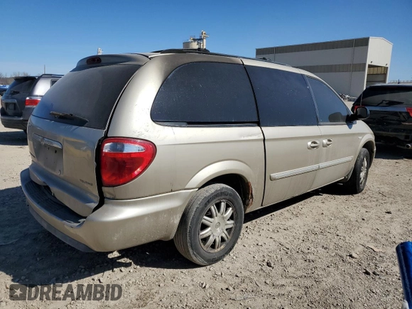 2006 Chrysler Town & Country Touring with VIN 2A4GP54L76R690091, listed as a Copart auction lot 47071855 with Not Provided miles and Salvage Title. Bid and sale history available at DreamBid. Image 3.