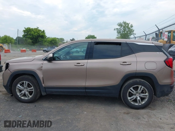 2019 GMC Terrain SLE with VIN 3GKALTEV9KL103249, listed as a IAAI auction lot 42486848 with 92,373 mi miles and . Bid and sale history available at DreamBid. Image 14.