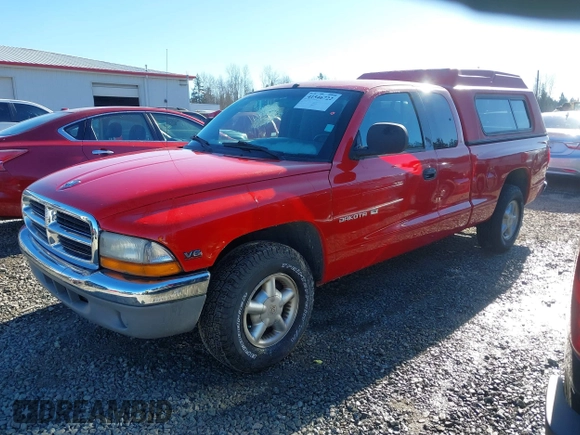 1997 Dodge Dakota with VIN 1B7GL23X1VS178361, listed as a IAAI auction lot 41546722 with 196,329 mi miles. Bid and sale history available at carsss.com. Image 17.