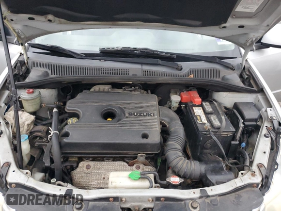 2007 Suzuki SX4 with VIN JS2YB413175101869, listed as a Copart auction lot 85250214 with 145,681 mi miles and Salvage Title. Bid and sale history available at carsss.com. Image 12.