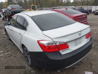 2014 Honda Accord Sport with VIN 1HGCR2F56EA191623, listed as a IAAI auction lot 41922015 with 173,927 mi miles and . Bid and sale history available at carsss.com. Image 3.