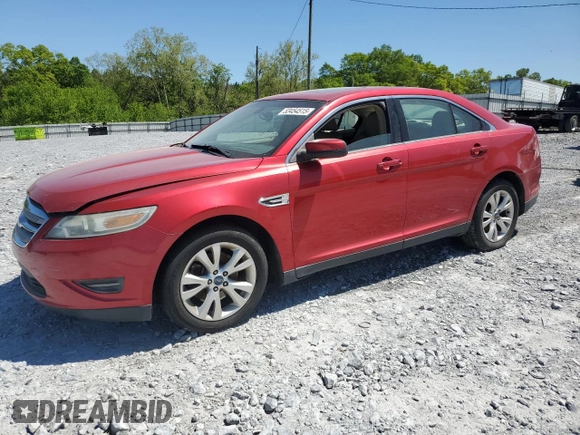 2010 Ford Taurus SEL with VIN 1FAHP2EW2AG117584, listed as a Copart auction lot 53454515 with 213,901 mi miles and Clean Title. Bid and sale history available at carsss.com. Image 1.