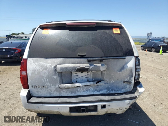 2011 Chevrolet Tahoe LT with VIN 1GNSCBE07BR401636, listed as a Copart auction lot 56075475 with 203,830 mi miles and Salvage title. Bid and sale history available at DreamBid. Image 6.