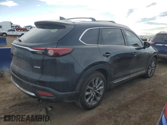 2019 Mazda CX-9 Grand Touring with VIN JM3TCBDY4K0300750, listed as a Copart auction lot 43757605 with 55,057 mi miles and Salvage Title. Bid and sale history available at carsss.com. Image 3.