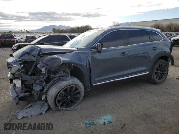 2023 Mazda CX-9 Carbon Edition with VIN JM3TCBDY0P0650772, listed as a Copart auction lot 48994315 with 14,758 mi miles and Salvage title. Bid and sale history available at DreamBid. Image 1.