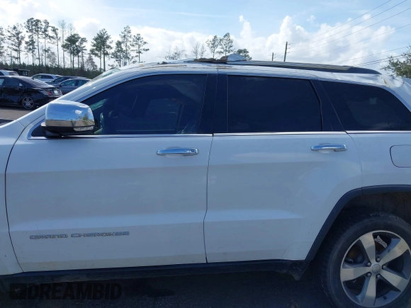 2015 Jeep Grand Cherokee Limited with VIN 1C4RJEBG7FC848444, listed as a IAAI auction lot 41717844 with 74,681 mi miles. Bid and sale history available at carsss.com. Image 14.