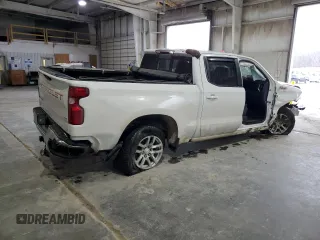2020 Chevrolet Silverado 1500 LT with VIN 3GCUYDED3LG280199, listed as a Copart auction lot 48960155 with Not Provided miles and Salvage Title. Bid and sale history available at DreamBid. Image 3.