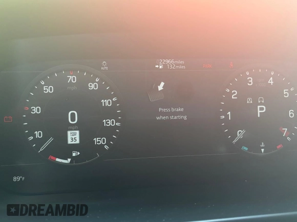 2022 Land Rover Defender S with VIN SALEJ7RX5N2063532, listed as a Copart auction lot 66183175 with 22,966 mi miles and Clean title. Bid and sale history available at DreamBid. Image 8.
