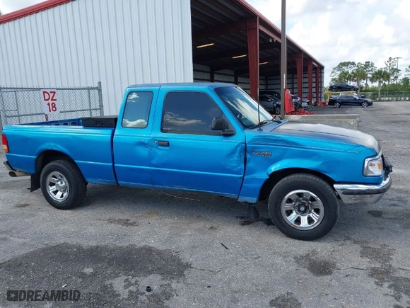 1996 Ford Ranger XL with VIN 1FTCR14U6TPA54923, listed as a IAAI auction lot 41621450 with 186,616 mi miles. Bid and sale history available at carsss.com. Image 6.