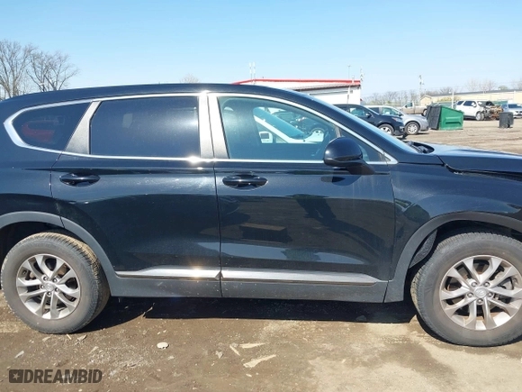 2019 Hyundai Santa Fe SE with VIN 5NMS23AD0KH023450, listed as a IAAI auction lot 41971233 with 52,109 mi miles. Bid and sale history available at carsss.com. Image 13.