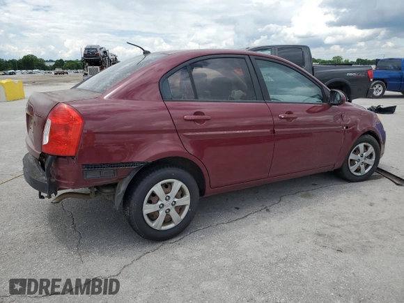 2009 Hyundai Accent Auto GLS с VIN KMHCN46C69U361483, выставлен на аукционе Copart как лот 55971525 с пробегом 159 519 миль миль и Списание • Salvage title. История ставок и продаж доступна на DreamBid. Изображение 3.
