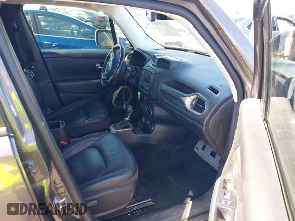 2016 Jeep Renegade Limited with VIN ZACCJBDT3GPD51130, listed as a IAAI auction lot 41725925 with 165,748 mi miles and . Bid and sale history available at DreamBid. Image 5.