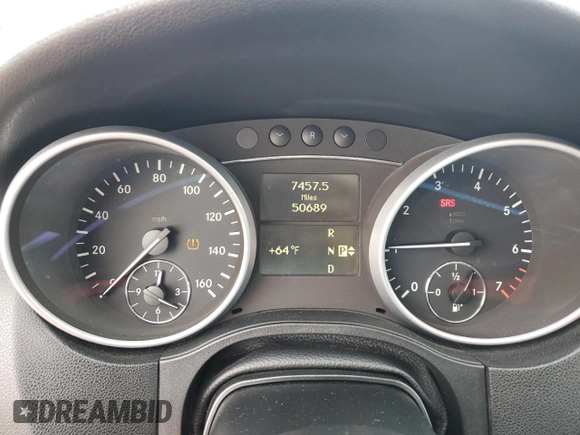 2010 Mercedes-Benz M 550 with VIN 4JGBB7CB1AA603927, listed as a Copart auction lot 85258314 with 50,689 mi miles and Clean Title. Bid and sale history available at DreamBid. Image 9.