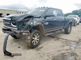 2018 Ram 2500 Limited с VIN 3C6UR5GL8JG157042, выставлен на аукционе Copart как лот 60539585 с пробегом 85 760 миль миль и Списание • Salvage title. История ставок и продаж доступна на DreamBid. Изображение 1.