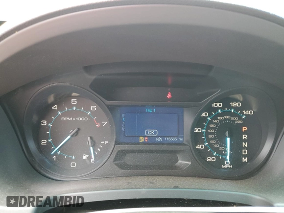 2014 Ford Explorer with VIN 1FM5K8B8XEGC43553, listed as a Copart auction lot 61282545 with 116,585 mi miles and Salvage title. Bid and sale history available at DreamBid. Image 9.