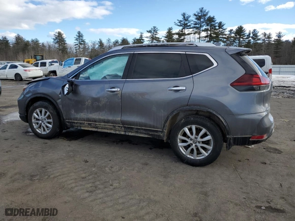 2020 Nissan Rogue SV with VIN KNMAT2MV6LP500933, listed as a Copart auction lot 45981465 with 0 mi miles and Salvage Title. Bid and sale history available at carsss.com. Image 2.