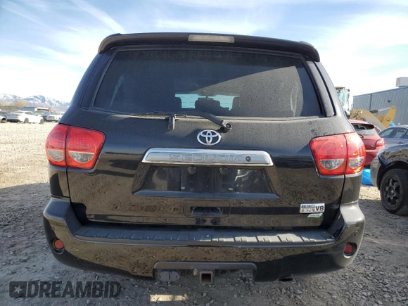 2015 Toyota Sequoia Limited with VIN 5TDJW5G15FS121076, listed as a Copart auction lot 85376714 with 112,433 mi miles and Salvage Title. Bid and sale history available at carsss.com. Image 6.