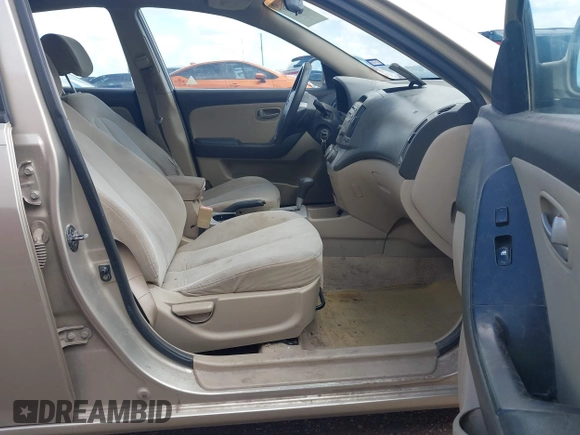 2007 Hyundai Elantra GLS with VIN KMHDU46D57U028219, listed as a IAAI auction lot 42573097 with 298,096 mi miles and . Bid and sale history available at DreamBid. Image 5.