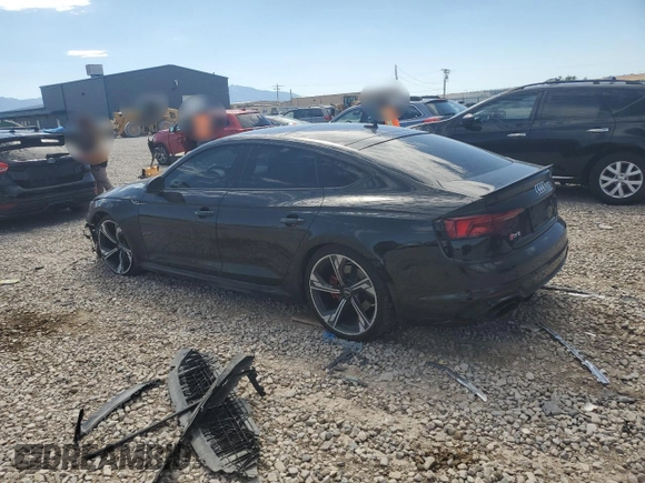 2019 Audi RS 5 Sportback z VIN WUABWCF55KA901621, wystawiony jako Copart lot #67157414 z przebiegiem 99 954 mil mil oraz Szkody całkowita. Historia ofert i sprzedaży dostępna na DreamBid. Obrazek 2.