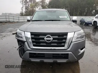 2023 Nissan Armada Platinum with VIN JN8AY2DB9P9835660, listed as a Copart auction lot 81040034 with 11,948 mi miles and Salvage Title. Bid and sale history available at carsss.com. Image 5.