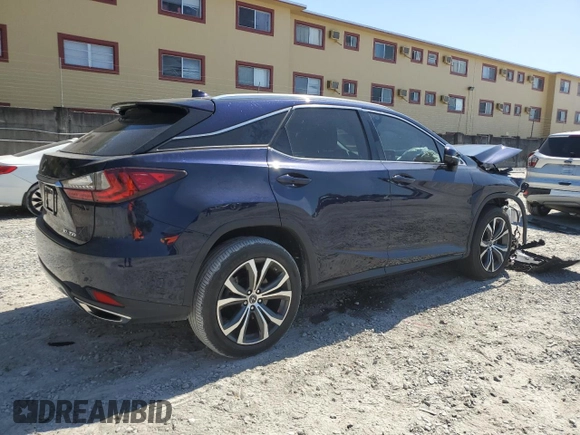 2022 Lexus RX 350 with VIN 2T2HZMAAXNC248465, listed as a Copart auction lot 54985785 with 13,148 mi miles and Non Repairable. Bid and sale history available at DreamBid. Image 3.