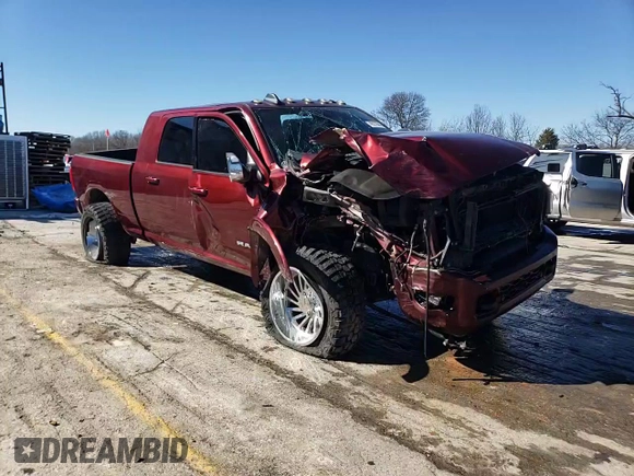 2019 Ram 2500 Laramie with VIN 3C6UR5NL0KG596174, listed as a Copart auction lot 45970085 with 149,811 mi miles and Salvage Title. Bid and sale history available at carsss.com. Image 14.