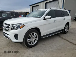 2017 Mercedes-Benz GLS with VIN 4JGDF6EE1HA824341, listed as a Copart auction lot 39469083 with 75,402 mi miles. Bid and sale history available at carsss.com. Image 1.
