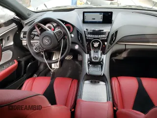 2024 Acura RDX w/A-Spec Advance Package with VIN 5J8TC2H82RL801004, listed as a Copart auction lot 73402314 with 18,216 mi miles and Salvage Title. Bid and sale history available at carsss.com. Image 8.