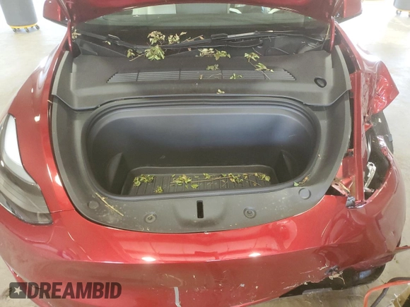 2024 Tesla Model Y Long Range with VIN 7SAYGDEE6RF995069, listed as a Copart auction lot 57085405 with 22,302 mi miles and Salvage title. Bid and sale history available at DreamBid. Image 11.