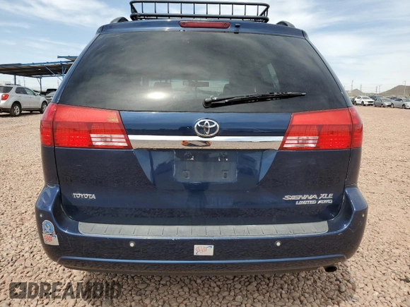2005 Toyota Sienna XLE with VIN 5TDBA22CX5S047887, listed as a Copart auction lot 51630785 with 159,611 mi miles and Salvage Title. Bid and sale history available at DreamBid. Image 6.