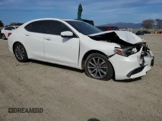 2018 Acura TLX w/Technology Pkg with VIN 19UUB1F50JA003840, listed as a Copart auction lot 50832675 with 75,427 mi miles and Salvage Title. Bid and sale history available at carsss.com. Image 4.