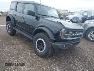 2024 Ford Bronco Big Bend with VIN 1FMDE7BH1RLB44761, listed as a IAAI auction lot 42296697 with 8,928 mi miles and . Bid and sale history available at DreamBid. Image 1.