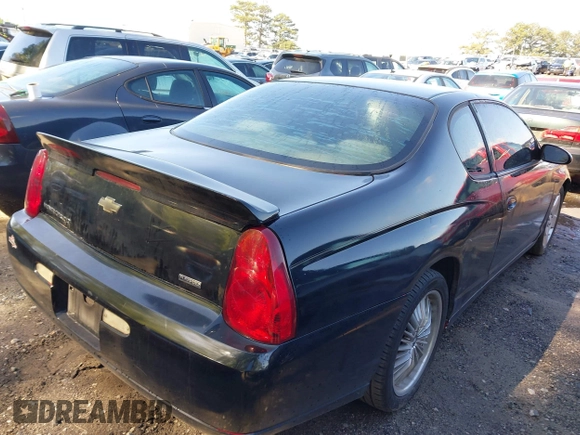 2007 Chevrolet Monte Carlo LT with VIN 2G1WK15K079420029, listed as a IAAI auction lot 42015406 with 291,180 mi miles. Bid and sale history available at carsss.com. Image 4.